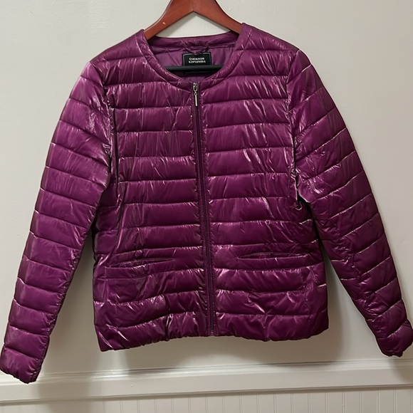Snow Queen bomber puffer jacket - Picture 3 of 4